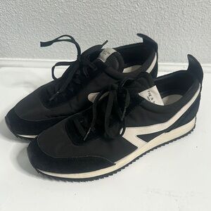 Rag&bone Black Sneakers with White Accents size 10